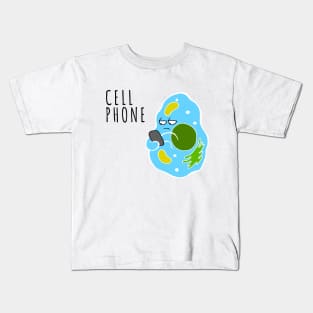 Cell Phone Kids T-Shirt